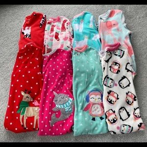Carter’s Fleece Footie Pajamas - Size 18 months